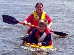 lifeguard on surf ski