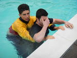 RESCUE, CASUALTY, INJURED, SUPPORT POSITIION
Support the casualty on the side and assist them out 8